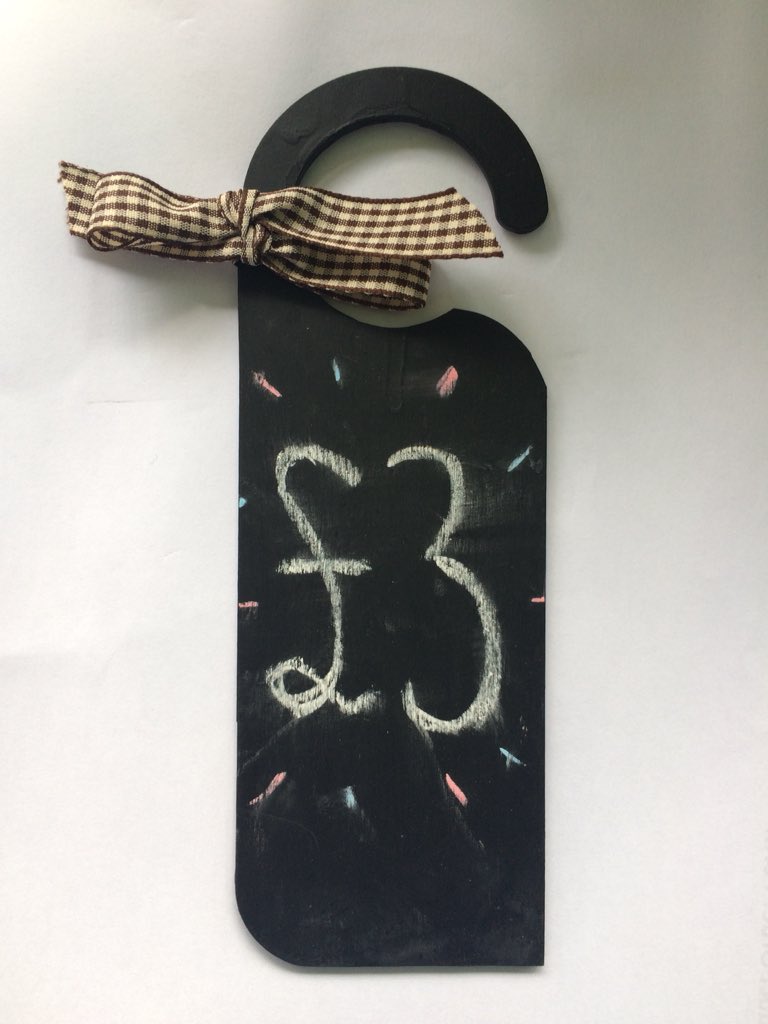 doodledooye's tweet photo. The DoodleDoo DoorTag is only £3, they look great on your door! 🎁 #perfectpresent #deadlineday #chalk #sustainable #environment #door #tag #happy #idea #donotdisturb #home #design #SuperBloodBlueMoon https://t.co/Omml6CYfT2
