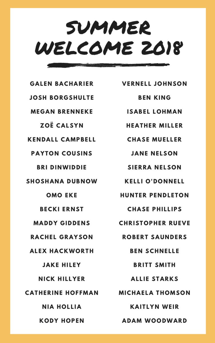 SummerWelcomeMU's tweet photo. Again, we would like to formally congratulate the new leaders for this upcoming summer! ☀️ https://t.co/e2xWE5zqFZ