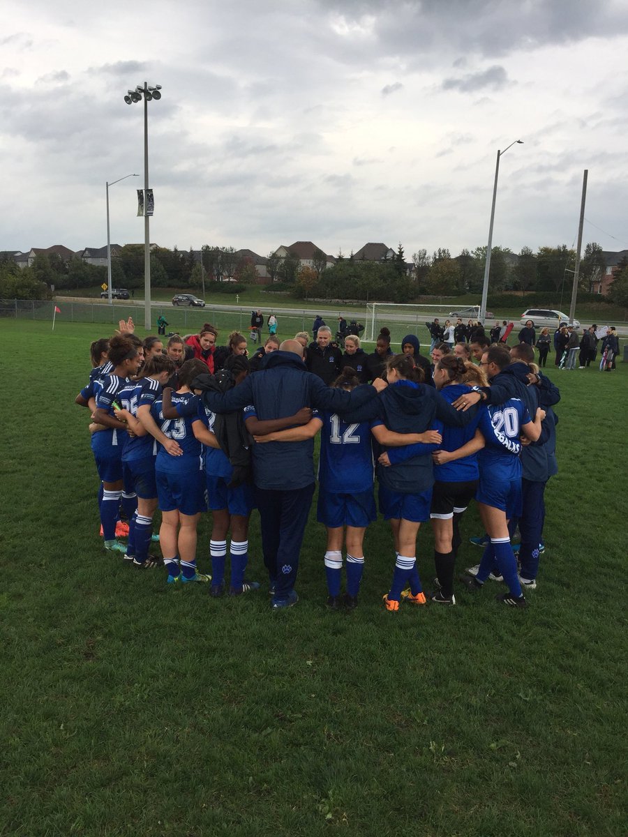 When we replace “I” with “We”, we turn illness into wellness. UOIT WSOC is listening!  #BellLetsTalk @UOITRidgebacks