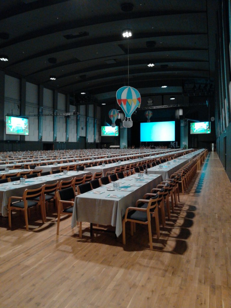 mpgaltt's tweet image. Så er vi klar til at tage imod 1758 toptunede deltagere på årets Børne og Unge Topmøde. Vi glæder os #butm2018