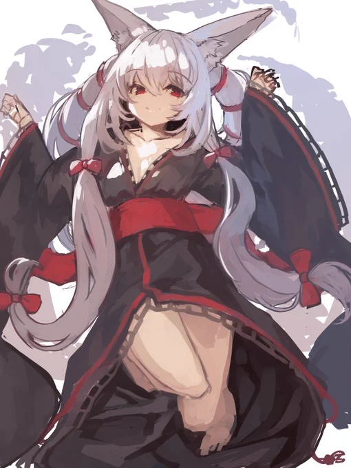 #深夜のひっそり落書き今日はこの間PIXIVライブで描いていたものをUPします!もう二月ですか!早すぎますね・・・もう歳は取りたくないものでOrzああ、そういえばコミケのお金払ってこなければ。 