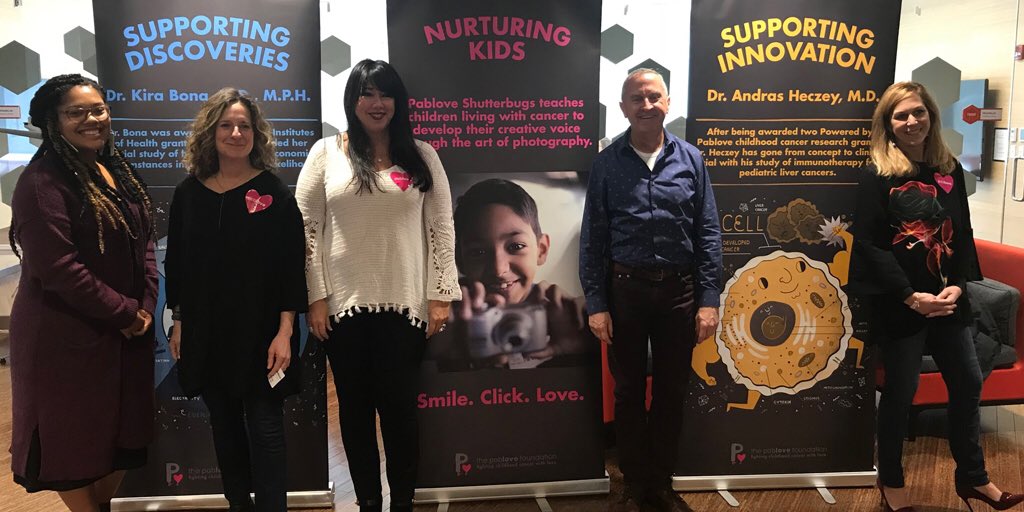 FoundationATCG's tweet photo. We’re excited to have @Pablove in our office today to learn about their Shutterbugs program that helps children w/ cancer develop their creative voice. 📷 #pediatriccancer https://t.co/CTe7aNgQ6R