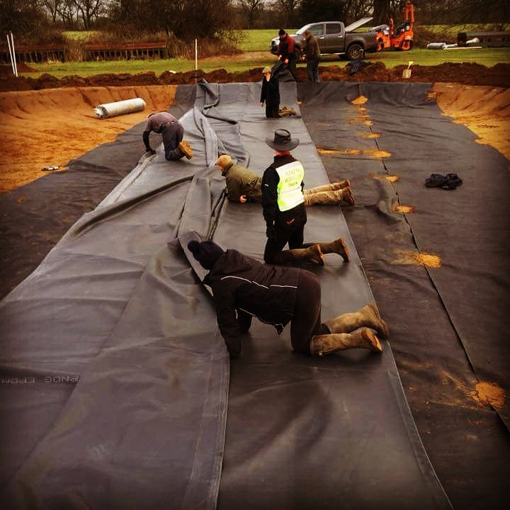 MunsteadHT's tweet photo. We cannot wait for our new #waterjump to be finished #eventing #munsteadhorsetrials https://t.co/Wu0vhQCIBw