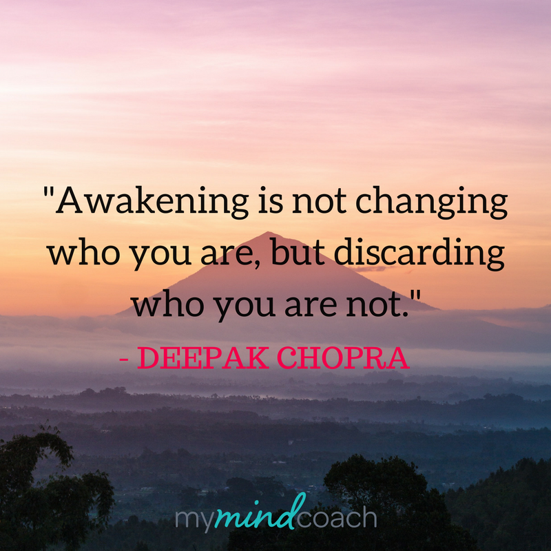 Kylie Ryan on Twitter: ""Awakening is not changing who you are, but discarding who you are not." ∼ Deepak Chopra #awakening #ascension #consciousness #higherself #enlightenment… https://t.co/8VoArEvpKE"