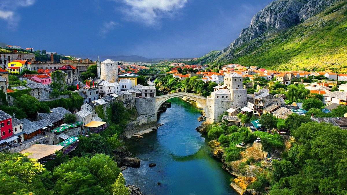 Mostar Köprüsü, Bosna Hersek