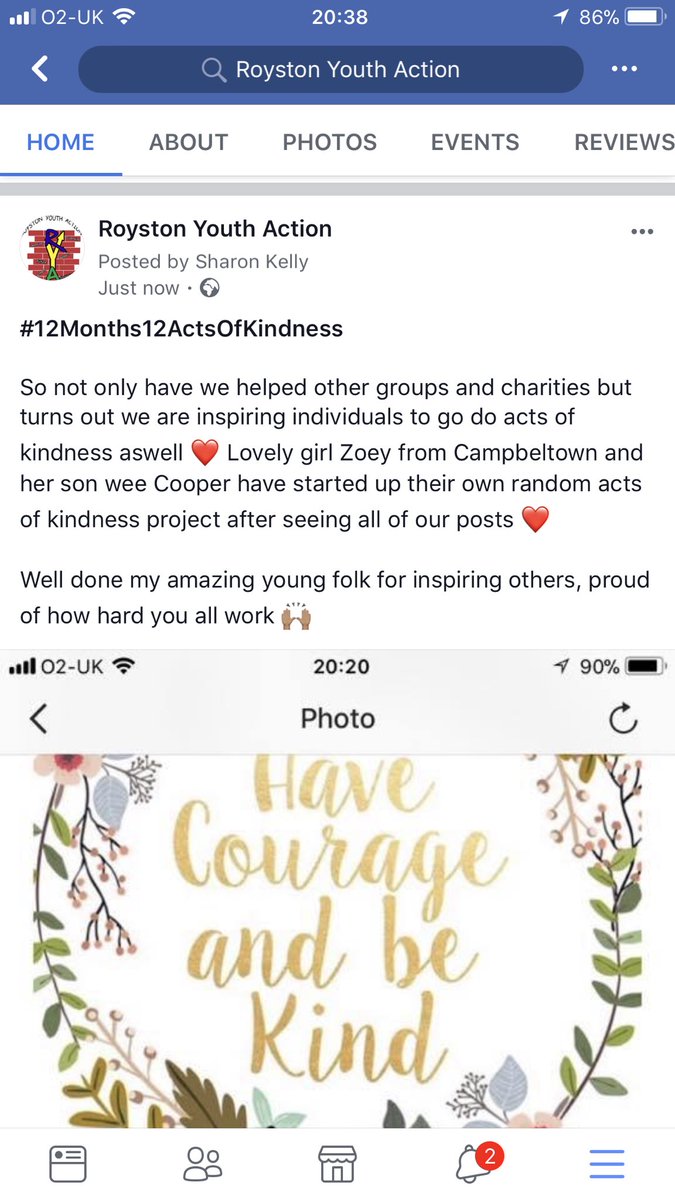 RoystonYouthAct's tweet image. Well done my amazing youthy weans...you’re inspiring others to do #12Months12ActsOfKindness too ❤️🙌🏽 #heartishappy #proudworker
