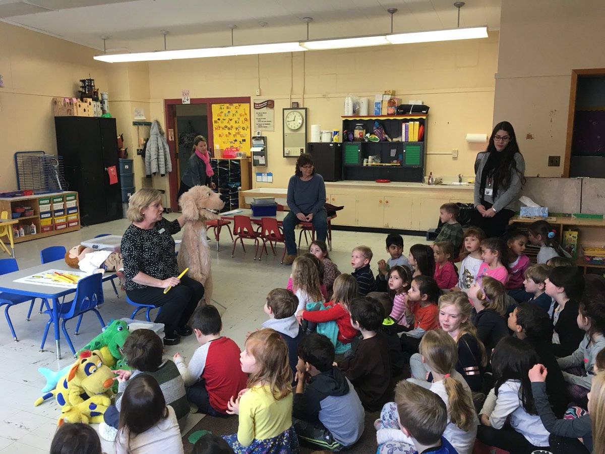 February is national children’s dental health month.  Thanks Dental Associates of Walpole for visiting us! #cfbstudentsbrushtheir teeth!