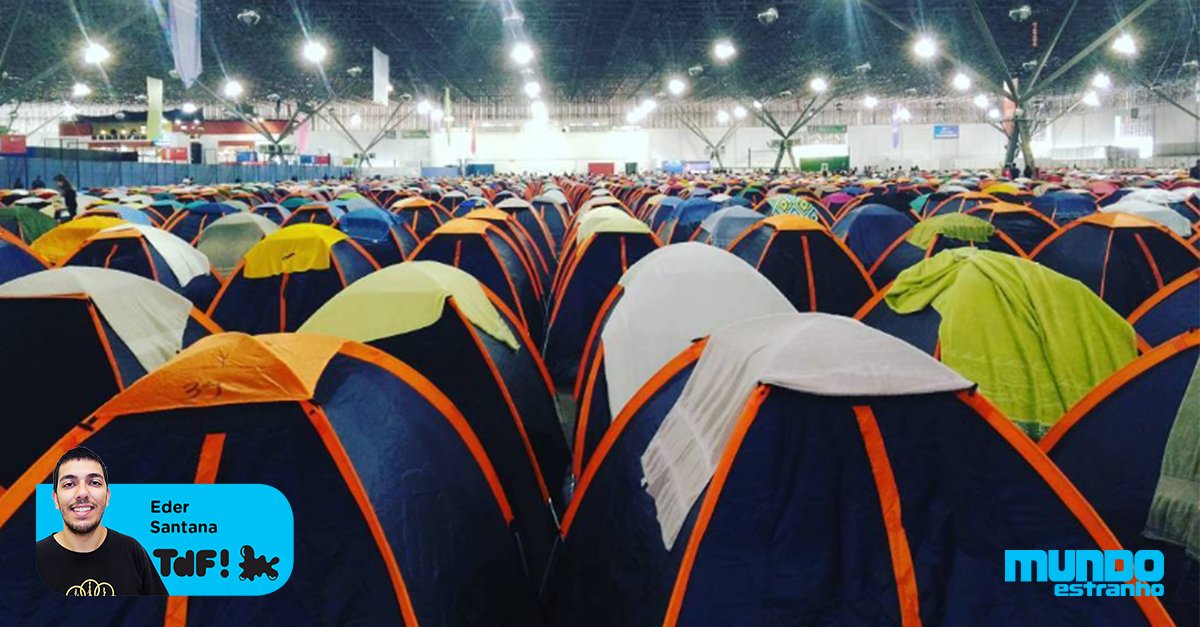 mundoestranho's tweet photo. Diário da Campus Party 2018: dia 29 https://t.co/q7RVeAc30x
Foto: Michael Guisepp / Instagram #BlogTdF https://t.co/b3IeiBdTVB