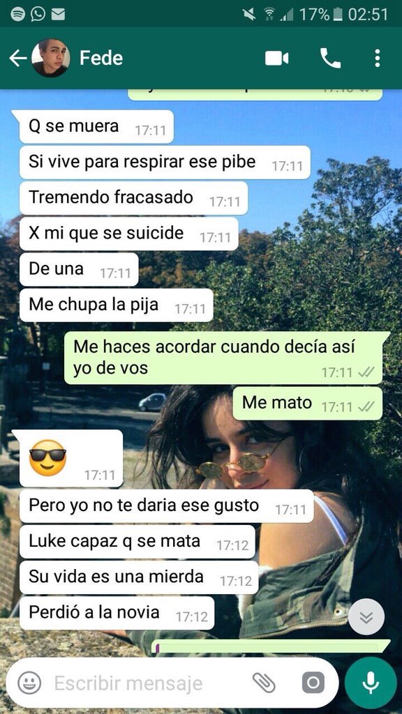 m4xxie_js's tweet photo. Me cansé de callarme la boca con este wacho, acá tienen porque me decidí alejar yo, desde un principio. Estas capturas son con una fan/amiga de el. Acá tienen a Fede Puñales https://t.co/FbHLhzEjl1