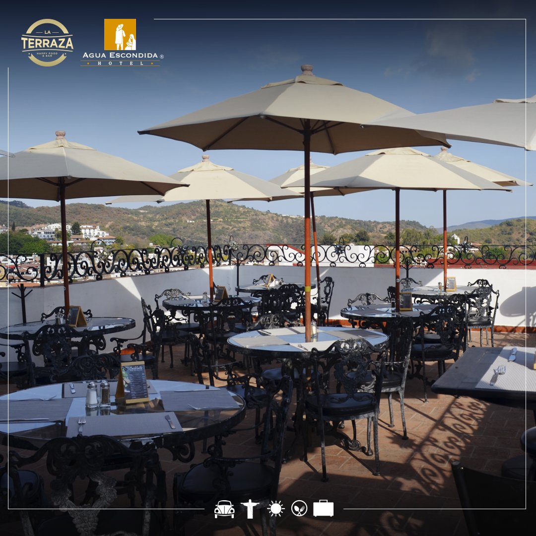 Disfruta de la increíble vista que tiene nuestro bar La Terraza, te encantara.
 #EnElcorazóndeTaxco #Taxco #LaTerraza #HappyFood #Bar
