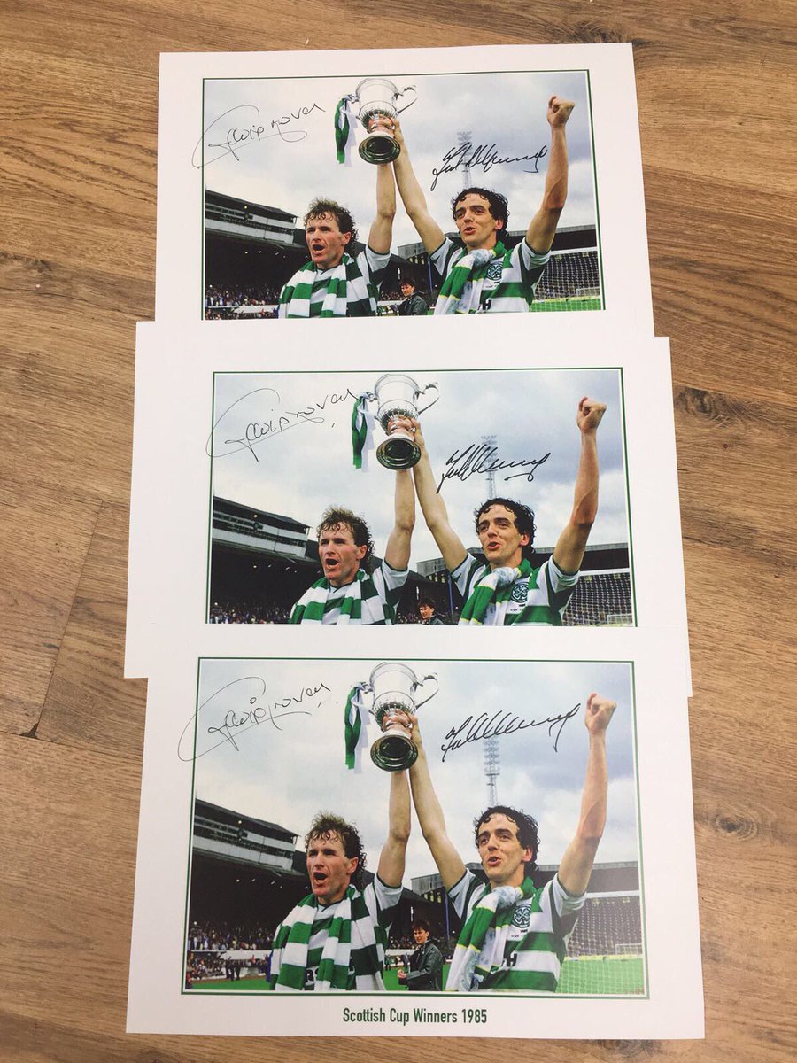 Paul John Dykes (@pauljohndykes) on Twitter photo 🍀 A CELTIC STATE OF MIND COMP 🍀
⚽️ Thanks to <a href="/spot_penalty/">CELTIC FC Signed MEMORABILIA for SALE</a>
✍🏻 A3 print signed by this week’s podcast guest - FRANK MCGARVEY
💯 Also signed by fellow 1985 SCF goalscorer- DAVIE PROVAN
🤞🏻 Just RT for a chance to win!
Listen here: 📱spreaker.com/user/9888433/f… 🍀 A CELTIC STATE OF MIND COMP 🍀
⚽️ Thanks to <a href="/spot_penalty/">CELTIC FC Signed MEMORABILIA for SALE</a>
✍🏻 A3 print signed by this week’s podcast guest - FRANK MCGARVEY
💯 Also signed by fellow 1985 SCF goalscorer- DAVIE PROVAN
🤞🏻 Just RT for a chance to win!
Listen here: 📱spreaker.com/user/9888433/f…