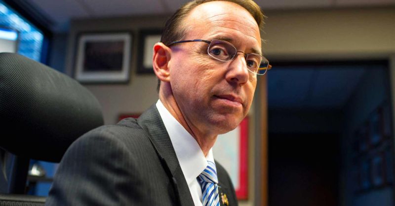 Looks like snake Rod Rosenstein's job is safe