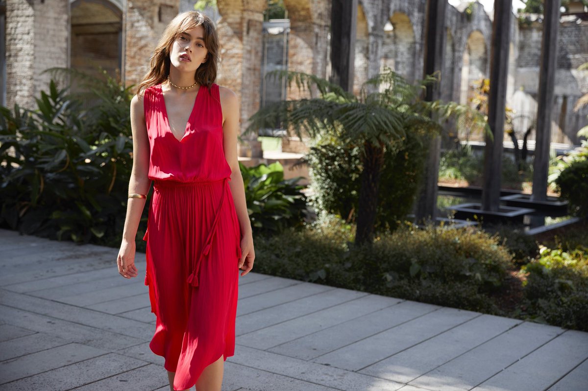 ramy brook red dress