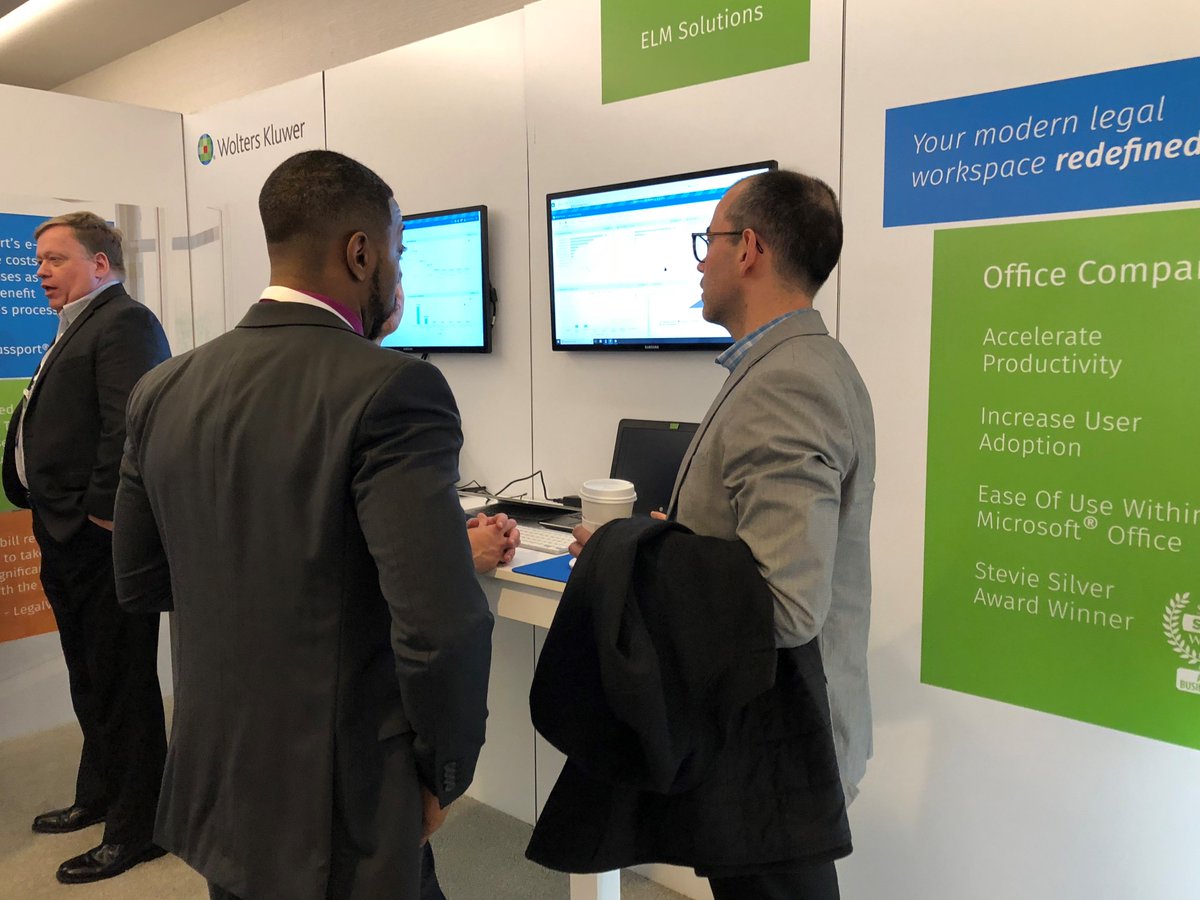 wkelmsolutions's tweet photo. Smarter Possibilities at Booth 200. Come say hi and learn more about the highest rated #ELMSolution by @HGPResearch. #Legalweek18 https://t.co/IiMwmNSdsL
