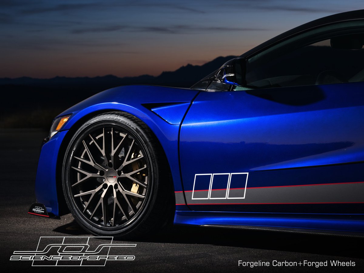 ForgelineWheels's tweet photo. Doesn't a cutting-edge car deserve a cutting-edge wheel? #ScienceofSpeed gave this #Acura #NSX #Forgeline #CarbonForged #CF203! https://t.co/c5SG6Z6NQF https://t.co/uTc9qru4aC