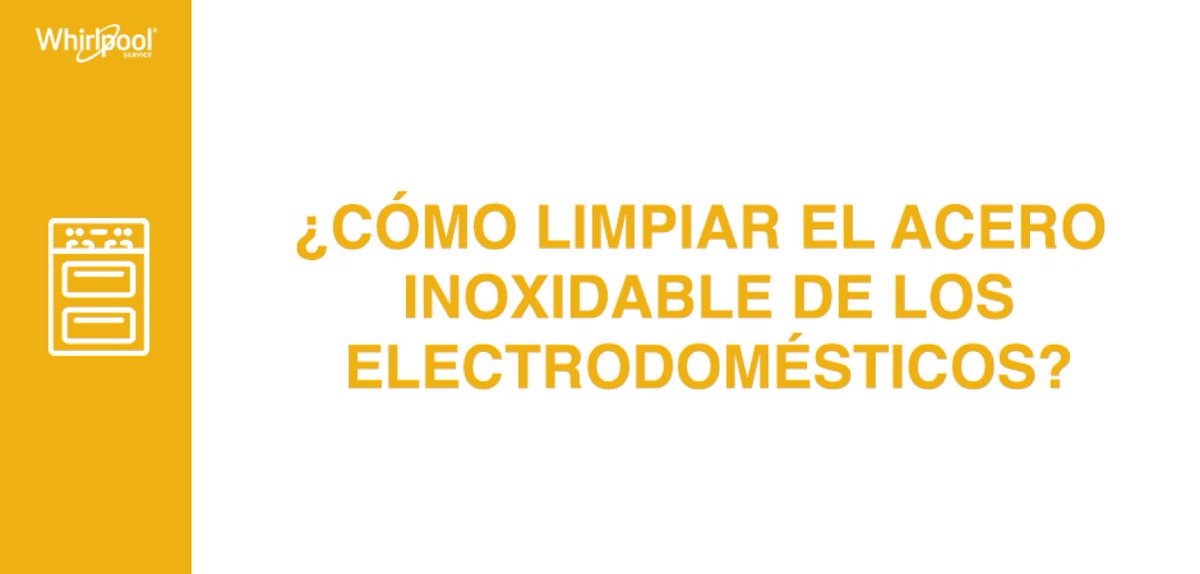 Te recomendamos utilizar un paño húmedo casi seco que no suelte pelusas. Usa un limpiador específicamente para acero inoxidable.
