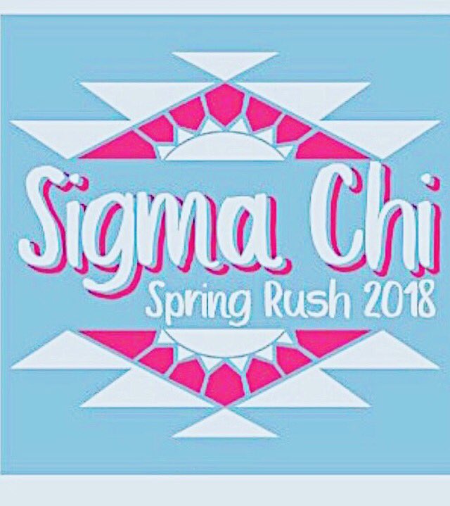 Spring ‘18 Rush shirts are now in! Retweet and Like for a chance to win a free shirt. We will be selecting 3 people at random on Sunday! Direct message our account for info or to place an order!  #InHoc #RushΣΧ