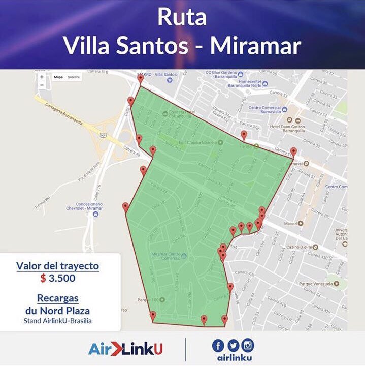 ViveBienesUN's tweet photo. Recuerda que ya estamos disponibles para ti 🚐. Conoce la ampliación de ruta Riomar- Villa Carolina y Villa Santos-Miramar de @airlinku #LaAppDeTransporte desde y hacia @uninorteco 🚐📲. *Estamos en du Nord Plaza para recargar*. ¡Reserva tu cupo ya!  #AsíVoyAlaU #iloveduNord https://t.co/s9AOcTOT3v