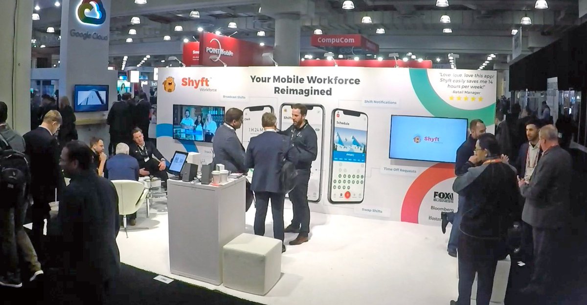 shyft's tweet photo. A piece by Chris Pitchford, Shyft's VP of Workforce Solutions. A reflection on our trip to NRF 2018, Shyft Workforce, and the emerging Fair Workweek / Predictable Scheduling Legislation across the country. #Shyft #ShyftWorkforce
https://t.co/61KeEcZGz3 https://t.co/ZoLA1sYrUv