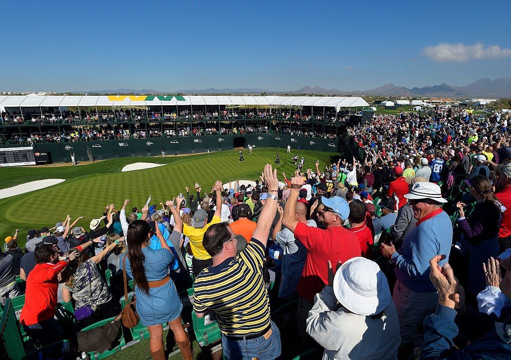 PowderhornCC's tweet photo. What other golf holes warrant the TPC Scottsdale "stadium" experience? https://t.co/9CYAocuyww https://t.co/Mn9KX1u4Ye