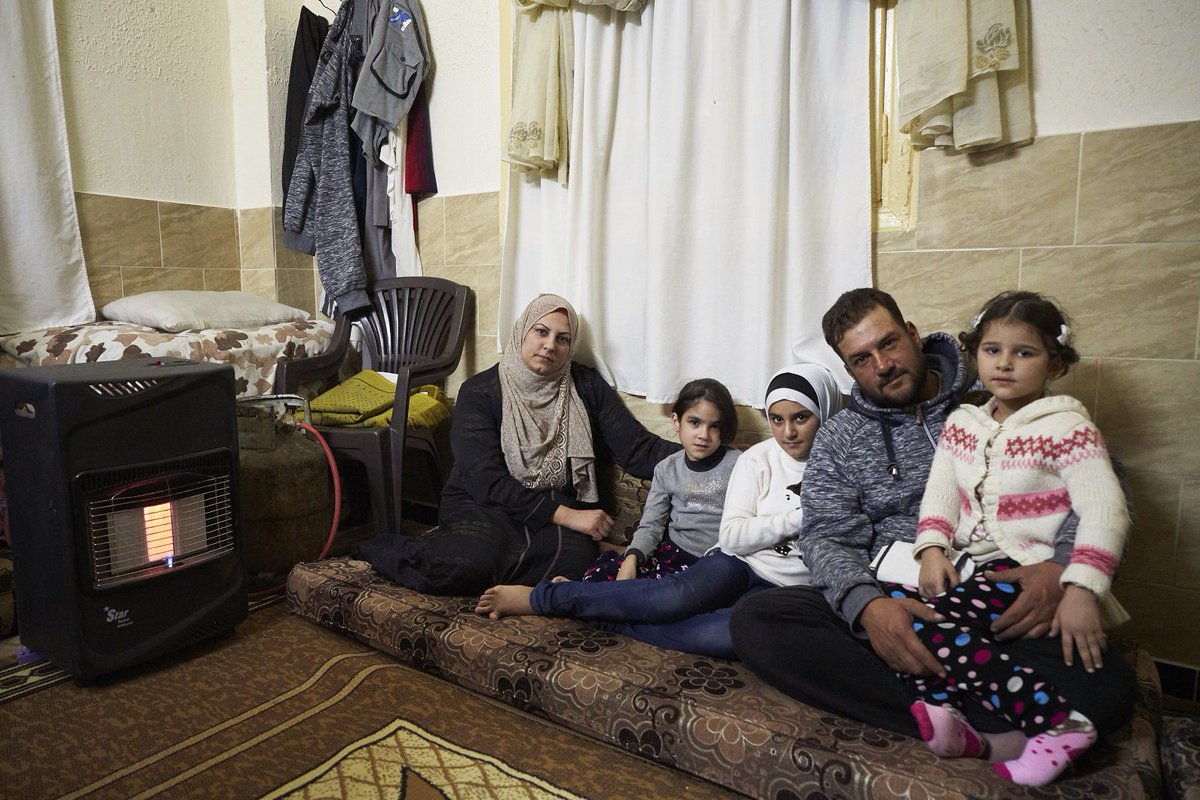 UNHCRCanada's tweet photo. “Immense happiness. It’s an unbelievable feeling. It really helped us a lot"

Winter cash assistance brings life-saving gift of warm to #Syrian #refugees in Jordan 

https://t.co/AkF491lVLl

#makewinterwarm https://t.co/atQ7Ndh7H1