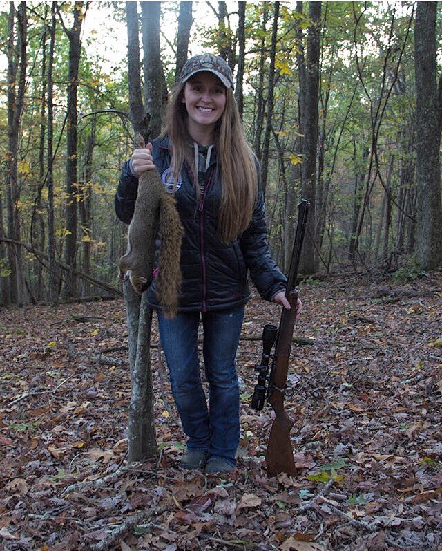 SEOPAOutdoors's tweet photo. Squirrel patrol via SEOPA Member Emily George of Virginia! Now that duck season is over, will YOU hunt squirrels or upland birds until turkey season? #womenwhohunt #vaoutdoors https://t.co/7qNCKrbPsU https://t.co/oBWJmK7UVF