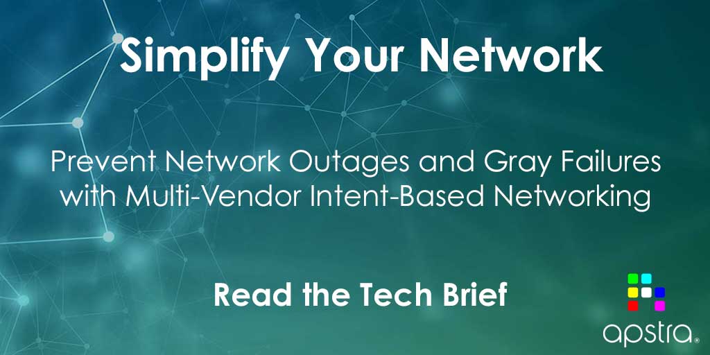 ApstraInc's tweet photo. Read this technology brief on #IntentBasedAnalytics to learn how to dynamically and quickly extract insights from raw telemetry. #IntentBasedNetworking #IntentBasedAnalytics #SDN #DataCenter #Apstra - https://t.co/obkNFgrYhW https://t.co/zHvGyl4s2B