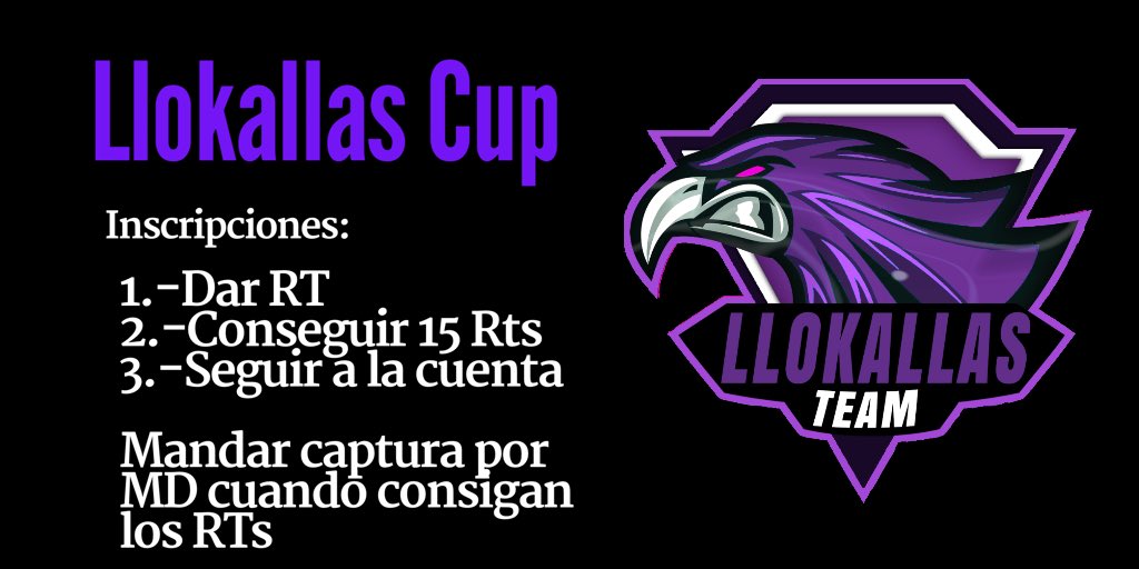 TeamLlokallas's tweet photo. Inscripciones Abiertas!! https://t.co/M9whcBQ2XZ