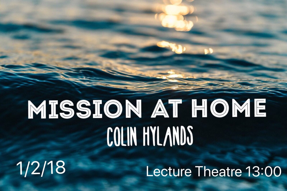 SU is back tomorrow!!🎉🎉 Come along at 1 in the lecture theatre to hear Colin Hylands speak on ‘Mission at Home’. Everyone is welcome and bring your friends😋🎉