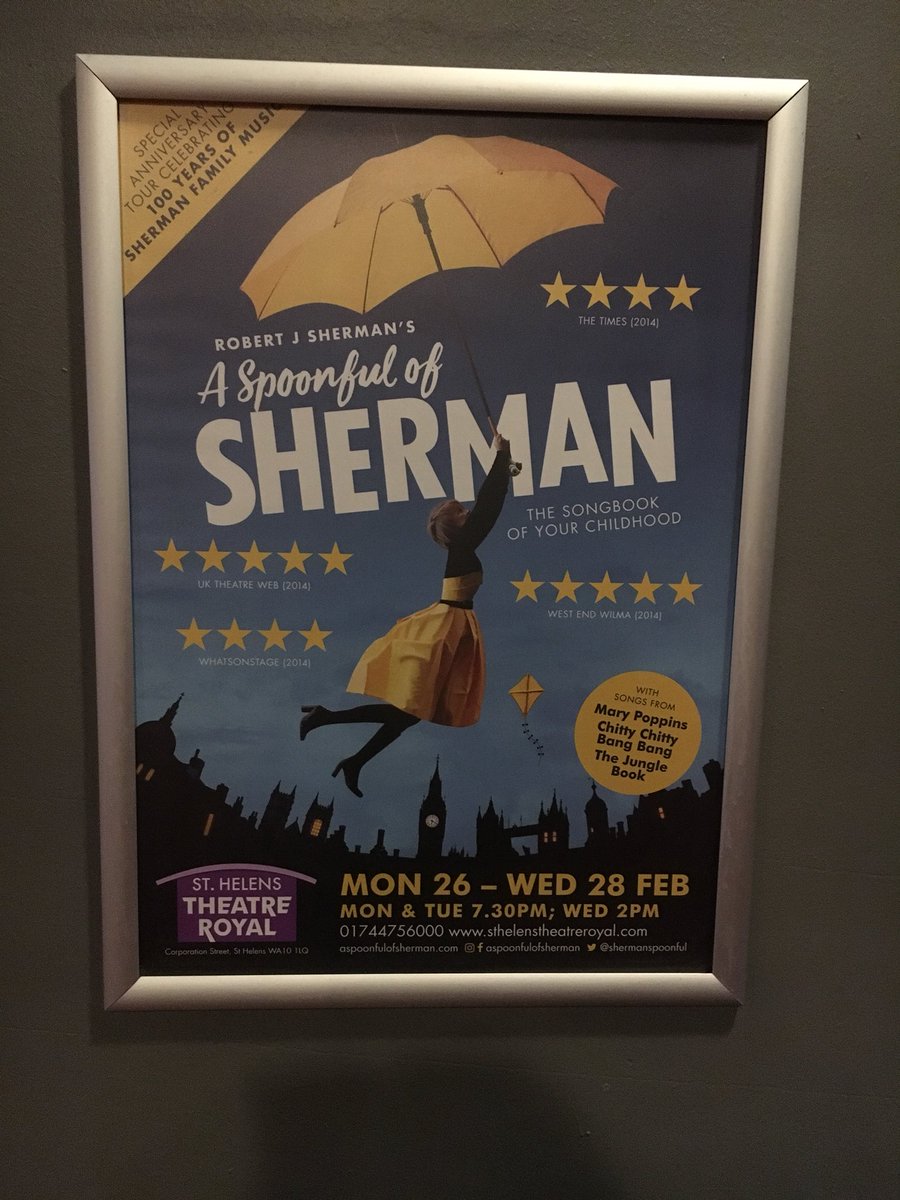 KatieStimson's tweet photo. @MarkReadMusic Strictly Theatre Co was at St Helens Theatre Royal tonight and we spotted this! Turns out you’re also going to the @YvonneArnaud in March!! Will definitely be there to see it and maybe have a catch up with you! ☺️😁☺️ x https://t.co/UU8DzWDONm