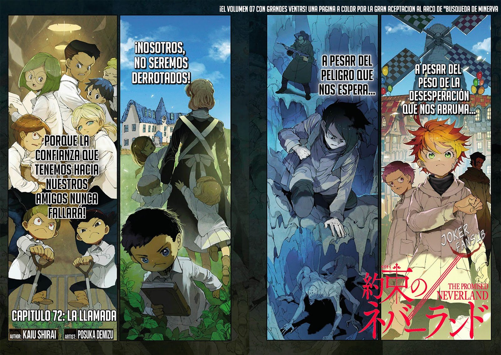 Todo Manga Anime The Promised Neverland 72 En Espanol La Llamada Manga Thepromisedneverland 約束のネバーランド T Co Drn87i1uew T Co Mflofnjke7 Twitter