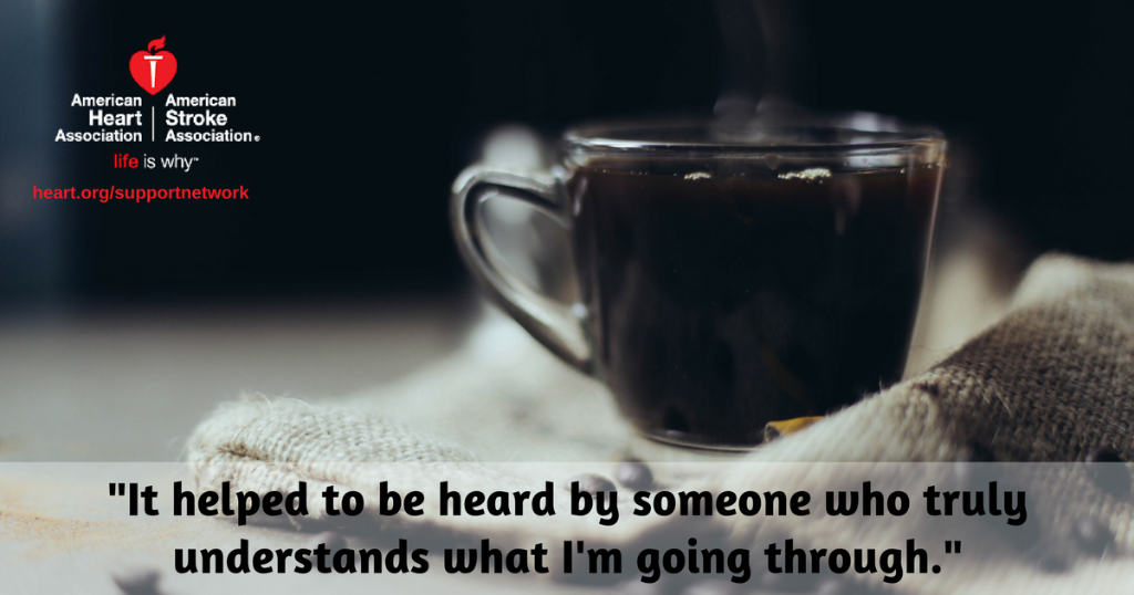 AmHeartOhio's tweet photo. Support is crucial when you're a caregiver. Talk to people who know what you're going through on our online support network. https://t.co/Gvtf2eYXPy #SupportIsWhy https://t.co/AeDp3PAgPf