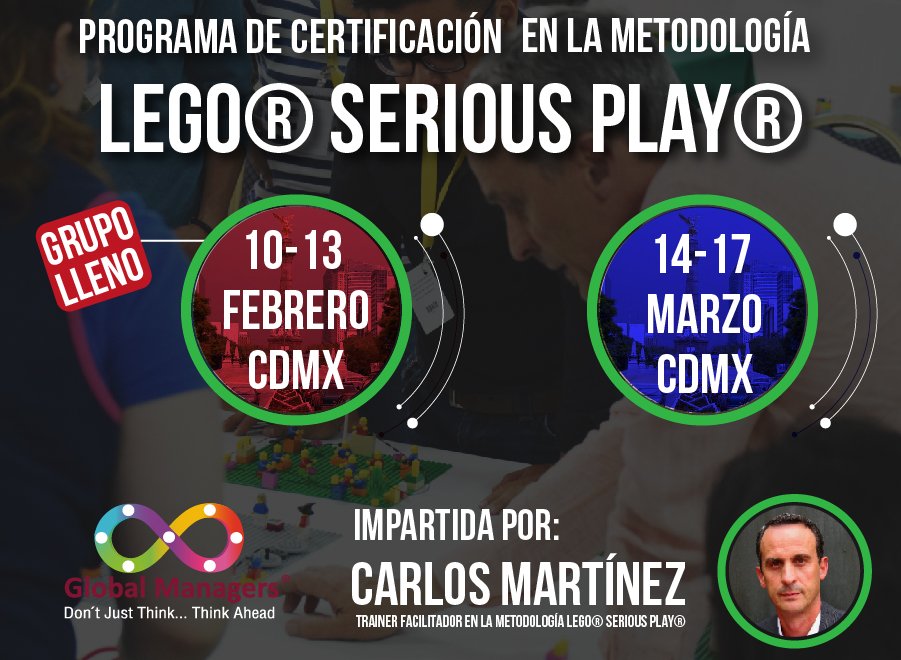 LEGOSPMLATAM's tweet photo. Al construir con las manos conceptos abstractos permitimos acceso directo al conocimiento y a la experiencia que puede estar almacenada en la mente.¡Esto y más podrás lograr certificándote con la metodología #LEGOSERIOUSPLAY! #GlobalManagers https://t.co/aL63Tl1xSh