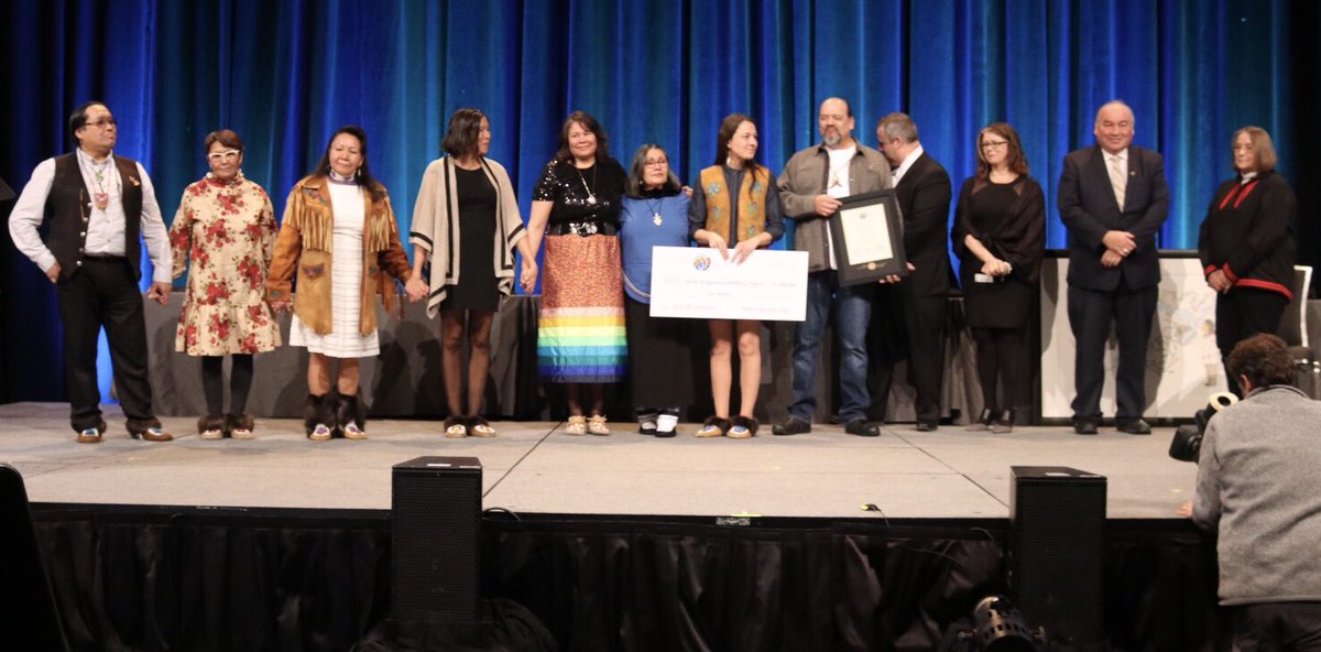 SimaSaharZerehi's tweet image. #Arctic Indigenous Wellness Project receives the top award of $1 million #ArcticPrize2017 @ArcticPrize