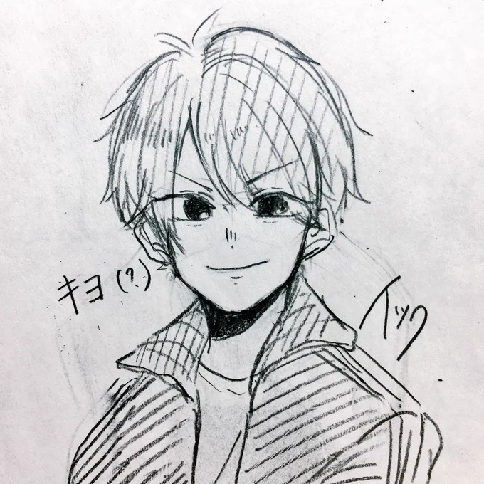 @1OOOss ありがとう!!
あと、キヨさん...初描きだから暖かい目で見てやって∩(';ヮ;`)∩ 