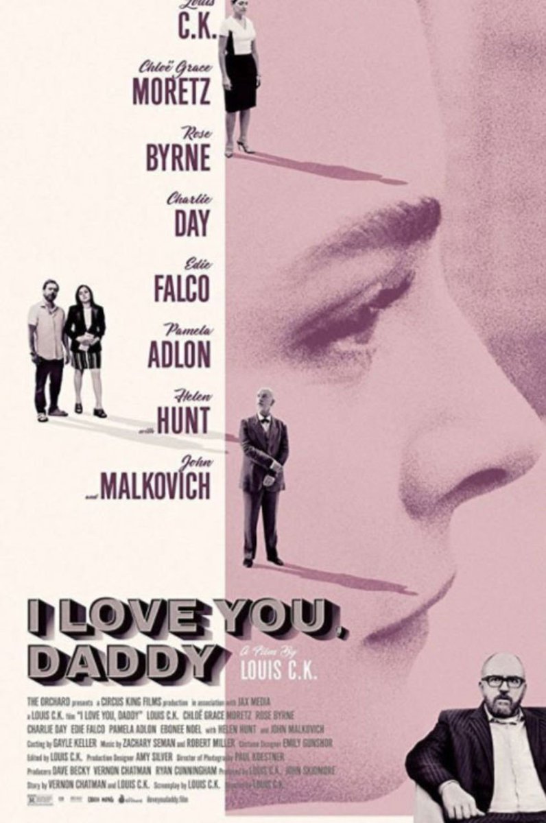 JoseFlatliners's tweet photo. I love you daddy (2017). Es increible como, de manera accidental, habla de la situación actual del director (Louis CK) y su polémica de acoso sexual. https://t.co/Tc2Cjd4g8O