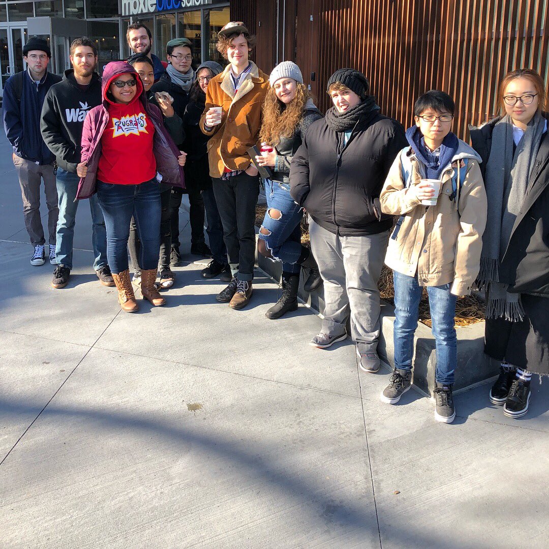 ID_Uarts's tweet photo. Intro to Industrial Design took a field trip to Old City to see a variety of ways Indistrial Design manifests itself in the world. We visited @C4AW, @artintheage, and @UBB_phila. #uarts #industrialdesign @UArts_SoD @UArts https://t.co/yjn1dgPX0Z