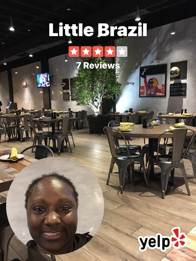 lphall1's tweet photo. New restaurant town checking it out. (@ Little Brazil) #Yelp #Yelfie https://t.co/vMRJ1Zjkct https://t.co/8UHf3f4sXb