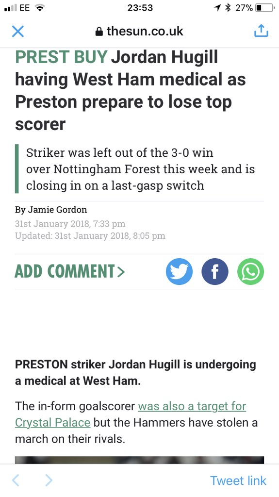 silvo237's tweet image. Then you open the link and see this. Is enough to turn the most loyal fan to give up and find a local bowls team to follow