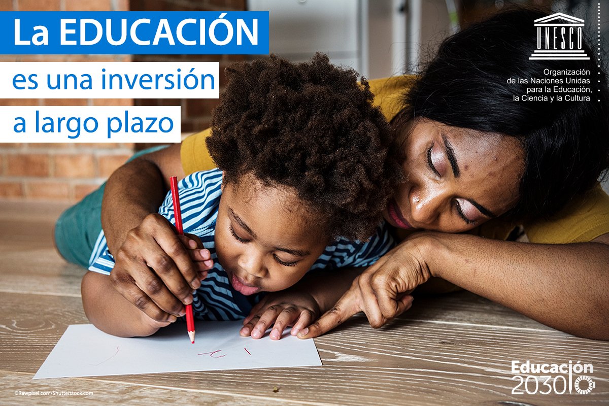 UNESCO_es's tweet photo. ¿Por qué invertir en educación es responsabilidad de todos?

¡Porque la educación la herramienta de transformación más poderosa que tenemos para construir el mundo de mañana!

👉https://t.co/86c1iawtjo 
#Educación2030 #FundEducation https://t.co/bABiRZcMEV