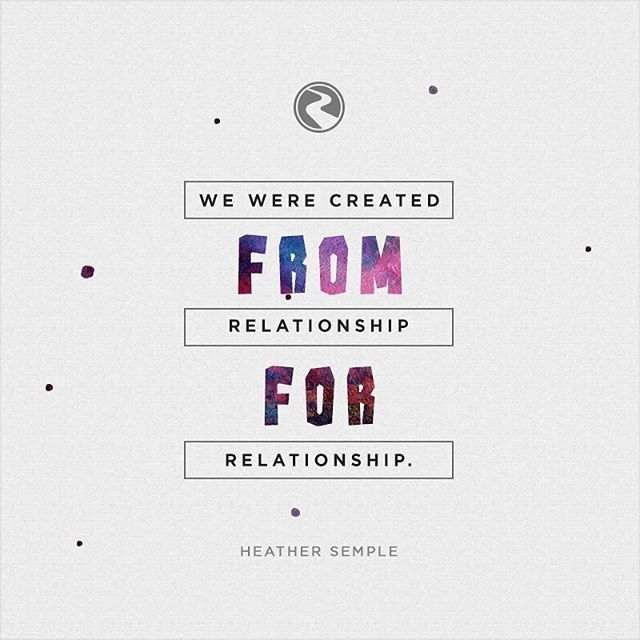 RedCedarChurch's tweet photo. This quote from the final weekend in our #feedthecreature series was awesome! Getting involved in Groups is a great way to experience relationships! https://t.co/rxwf8amt4n https://t.co/TFtiPifOIm