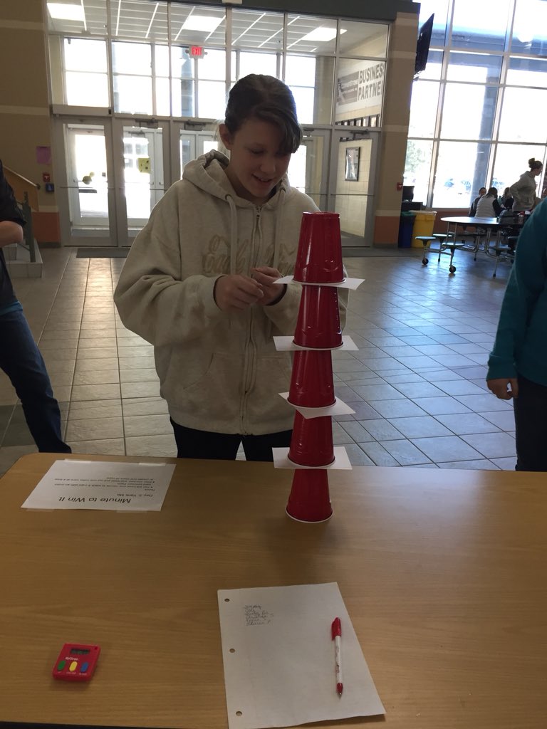 tpetreikis's tweet image. Day 3: MS Minute to Win It Challenge! Mr. Wilfer got in on the action! #MathWeek2018
@npsd1 @david_s_weber @DarrenRubo @arrowgift @Peggy4415 @NicoletBank @RipcoCU @SonicNetWisc @TXInstruments @EliasonRealty @aviands @parsonseagleriv @peopleswi @HoffmanPDC