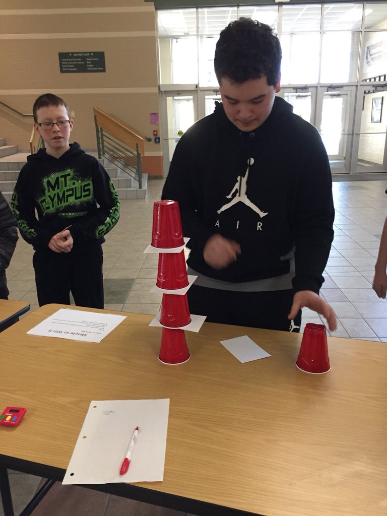 tpetreikis's tweet image. Day 3: MS Minute to Win It Challenge! Mr. Wilfer got in on the action! #MathWeek2018
@npsd1 @david_s_weber @DarrenRubo @arrowgift @Peggy4415 @NicoletBank @RipcoCU @SonicNetWisc @TXInstruments @EliasonRealty @aviands @parsonseagleriv @peopleswi @HoffmanPDC