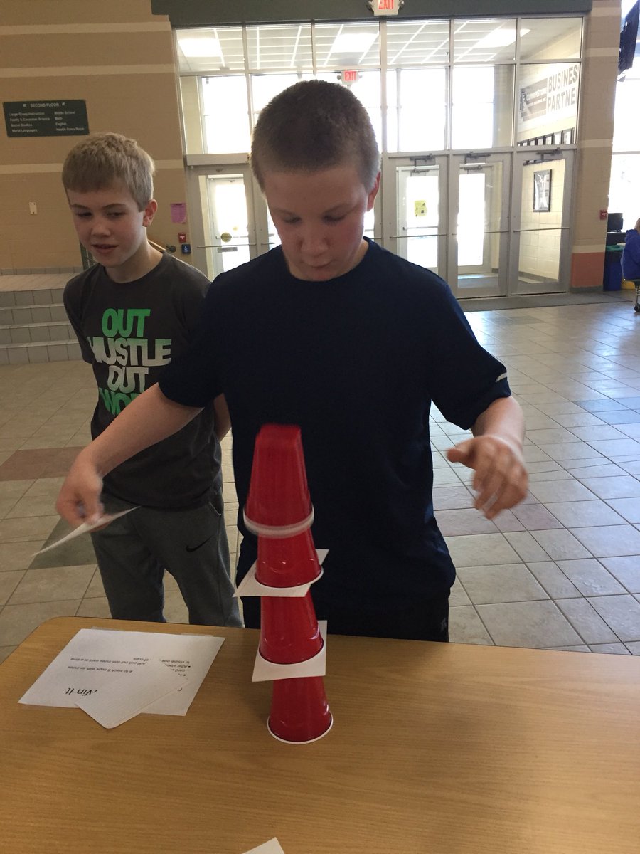 tpetreikis's tweet image. Day 3: More MS Minute to Win It Challenge! Mr. Tilley demonstrating his talent! #MathWeek2018
@npsd1 @TilleyDean @david_s_weber @DarrenRubo @arrowgift @Peggy4415 @NicoletBank @SonicNetWisc @RipcoCU @TXInstruments @EliasonRealty @aviands @parsonseagleriv @peopleswi @HoffmanPDC