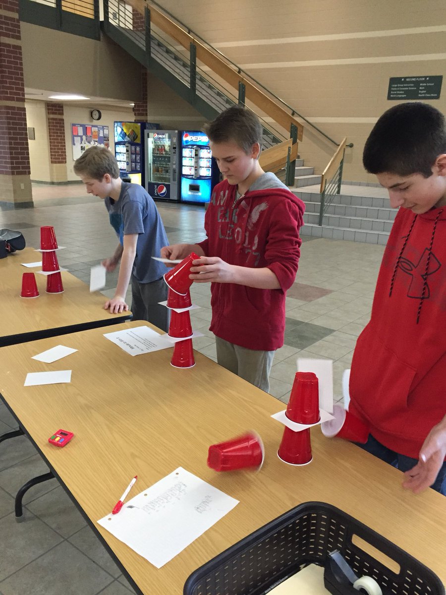 tpetreikis's tweet image. Day 3: More MS Minute to Win It Challenge! Mr. Tilley demonstrating his talent! #MathWeek2018
@npsd1 @TilleyDean @david_s_weber @DarrenRubo @arrowgift @Peggy4415 @NicoletBank @SonicNetWisc @RipcoCU @TXInstruments @EliasonRealty @aviands @parsonseagleriv @peopleswi @HoffmanPDC