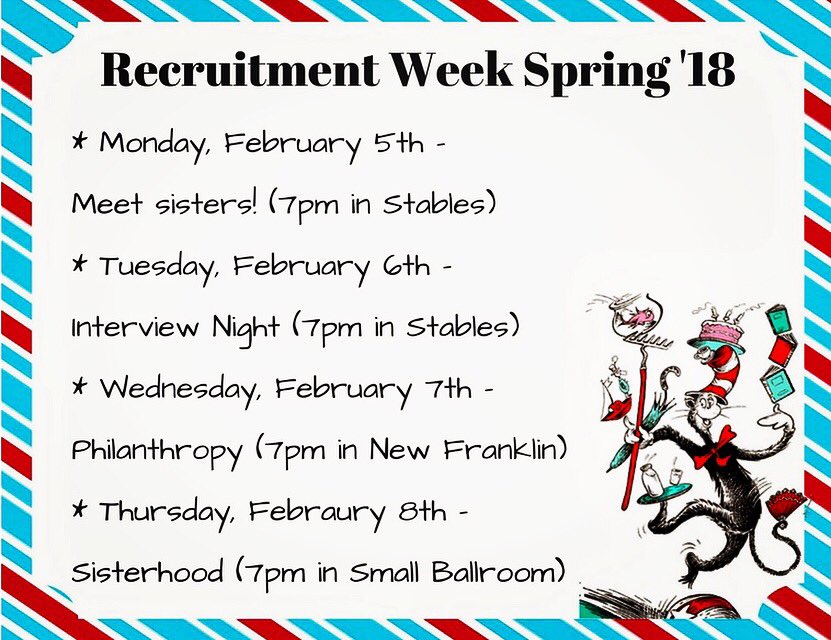 SigmaAlpha_MSU's tweet photo. Less than one week until Spring Rush starts!!! #gogreek #rushsigmaalpha #sigmaalpha #sigmaalpha_msu #murraystate https://t.co/gJfMkEYT6o