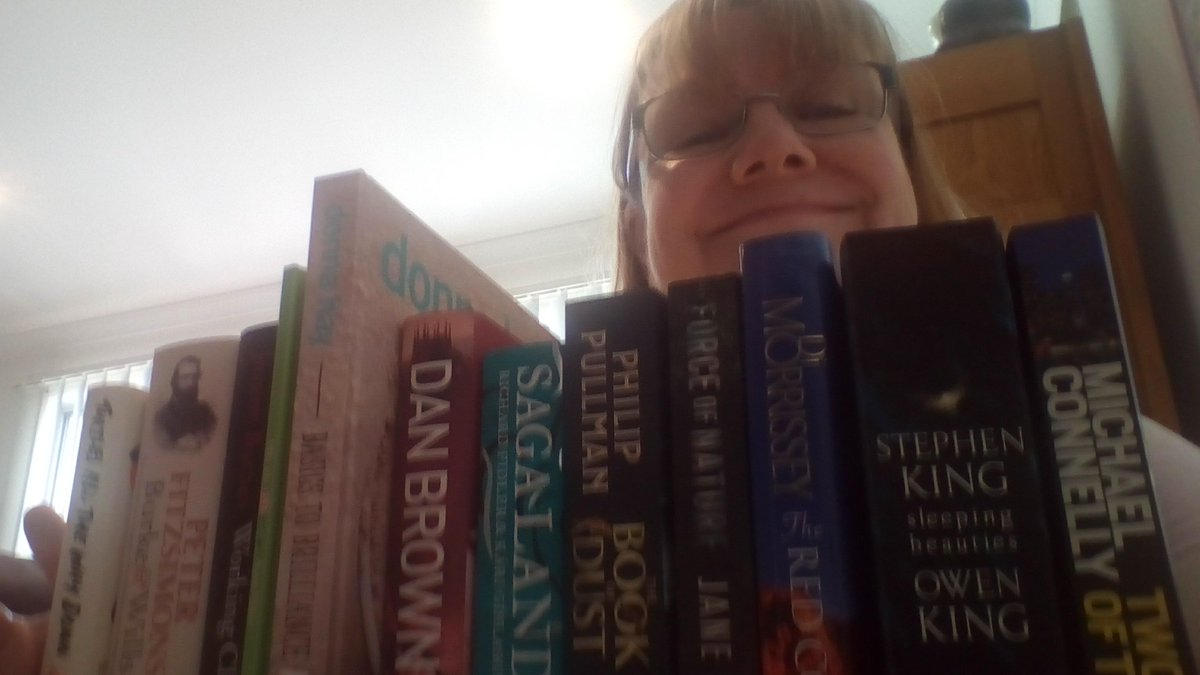booktopia's tweet photo. So great to see a fellow book lover enjoying her prize! Carine won our #12WeeksofXmas major giveaway and says she is "thrilled to bits to have won. Books are a passion with me!" - Go Carine! ππ https://t.co/fWAaoOHjxU