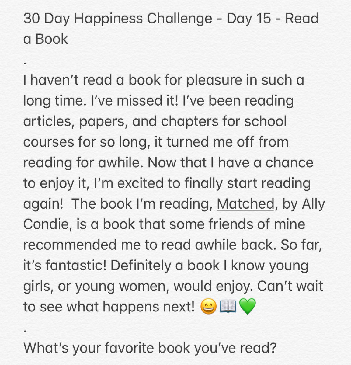 my_body_for_me's tweet photo. Heads up, guys! Reading can actually be a good thing.. who knew?! 😂😄📖💚
#MyBodyForMe #30DayHappinessChallenge #ReadABook #Reading #Book #Relaxed #Excited #Matched #AllyCondie #SnuggledUp #UnderABlanket #BlackandWhite #LoveToRead #Happy #Happiness https://t.co/FnDNC0JwHg