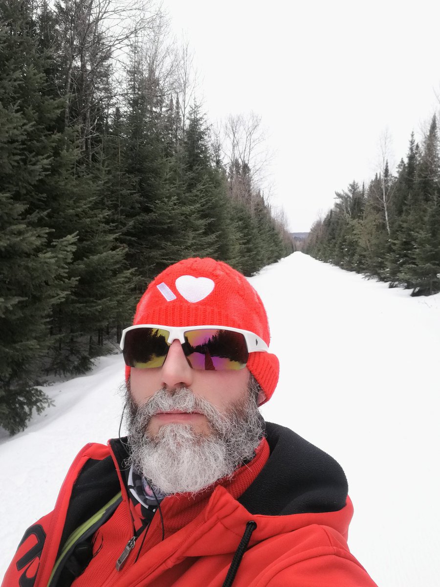dieselRuns's tweet photo. Amazing snowy run. I tromped every km of the P'Tit Train rail that I could. Not all of it was passable this time of year. Saw some deer and had a blast running in the gently falling snow. #runStrong #nuunLove #GoRarebits https://t.co/XouERz12wJ