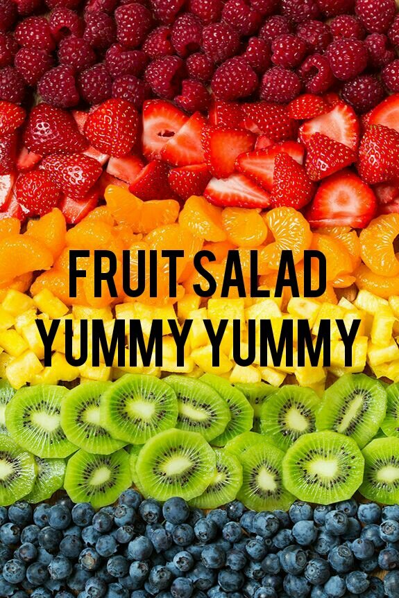 AllCapsKayla's tweet image. Yummy, yummy! #fruitsalad #yum #looklilsimsie